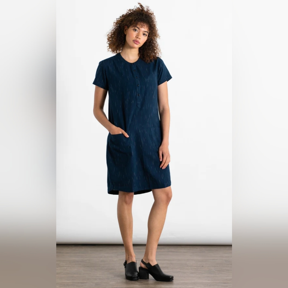 Charcoal Bridge & Burn Miriam Shirtdress - M